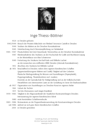 Inge Thiess-BöttnerTischkalender 2025