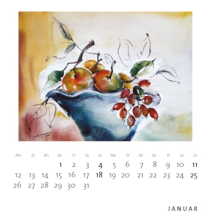 Isolde Ziegenbalg – Minikalender»Blumen sind das Lächeln der Erde«