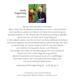 Isolde Ziegenbalg – Minikalender»Blumen sind das Lächeln der Erde«