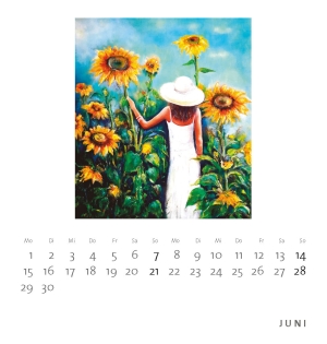 Isolde Ziegenbalg – Minikalender»Blumen sind das Lächeln der Erde«