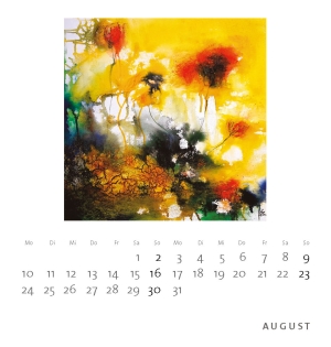 Isolde Ziegenbalg – Minikalender»Blumen sind das Lächeln der Erde«