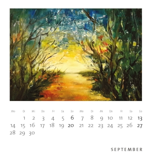 Isolde Ziegenbalg – Minikalender»Blumen sind das Lächeln der Erde«