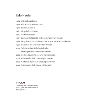 Udo Haufeabgetaucht & versunken