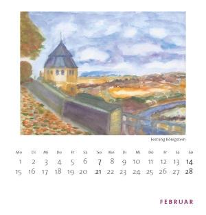 Regine MartinDresdner Impressionen - Minikalender