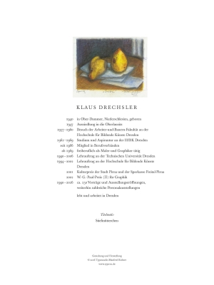 Klaus DrechslerFruchtdüfte