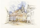 Bettina ElstnerMarktplatz in Pirna